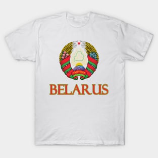 Belarus - Belarusian Coat of Arms Design T-Shirt